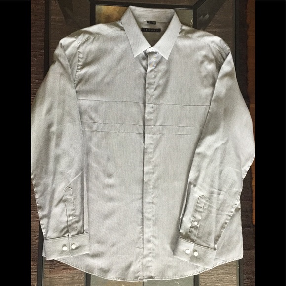 Theory Luxury Shirt XL Unique Hand Stitched - Picture 3 of 8